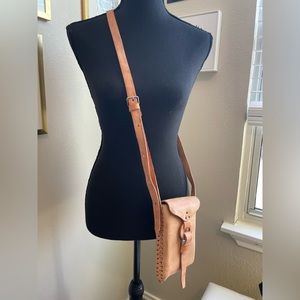 Leather Crossbody NWOT